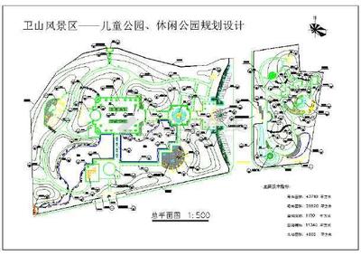 风景园林设计图纸