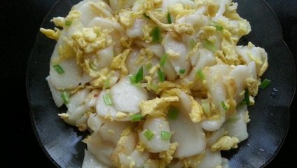 鸡蛋炒年糕的做法大全家常