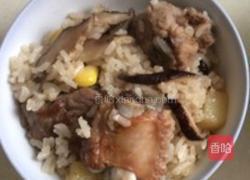 香菇排骨焖饭的做法电饭煲