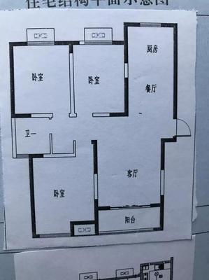 厕所门能对着厨房门