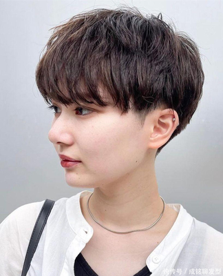 粗硬发质适合什么短发