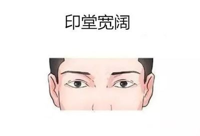 额头中间突出面相