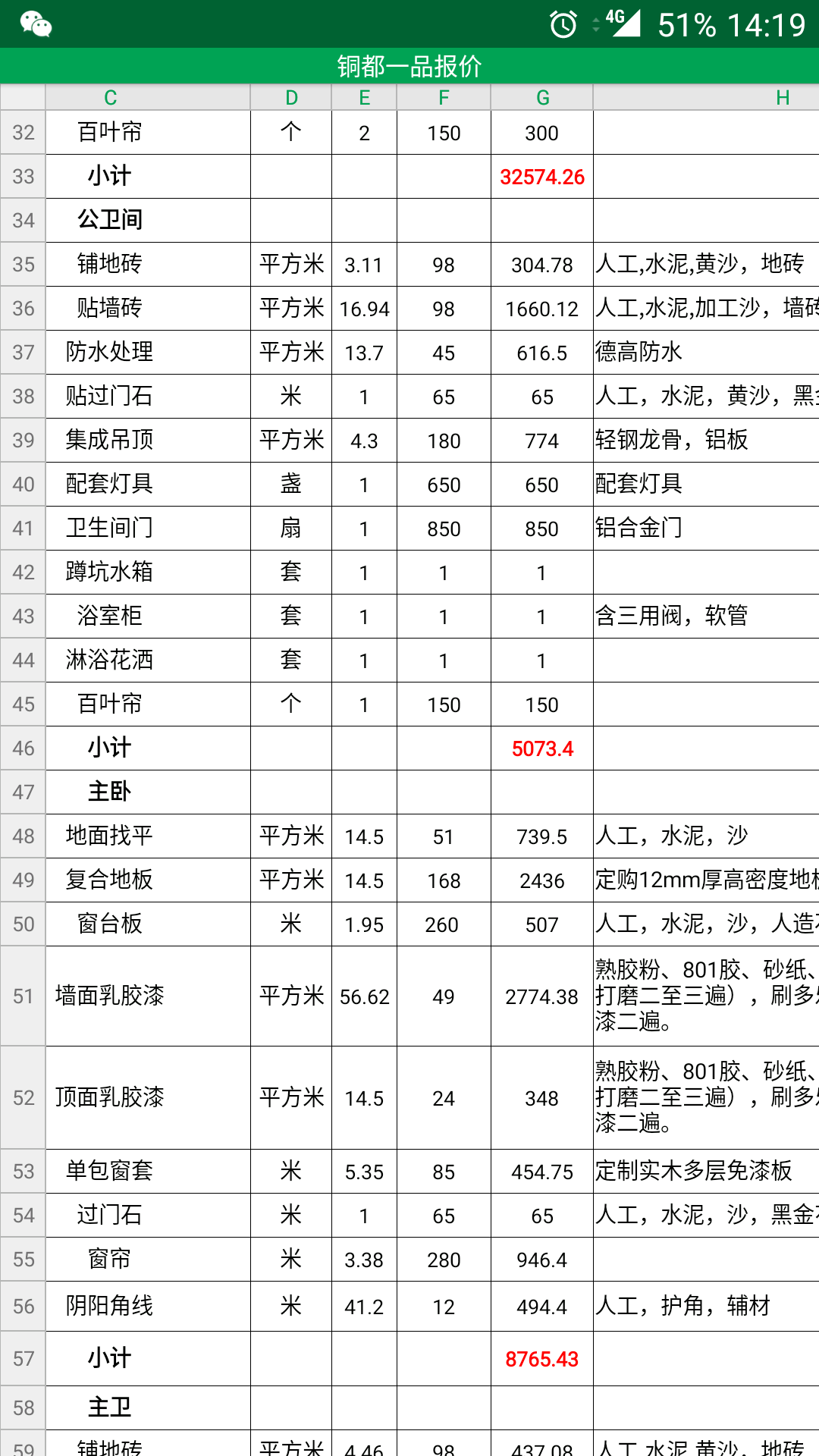 做装修预算
