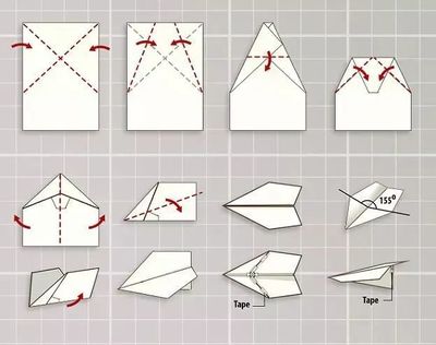 纸飞机100种折法