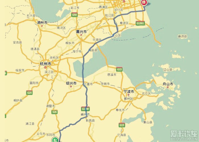 上海到义乌多少公里