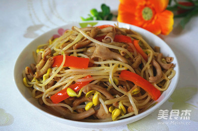 炒黄豆芽的家常做法
