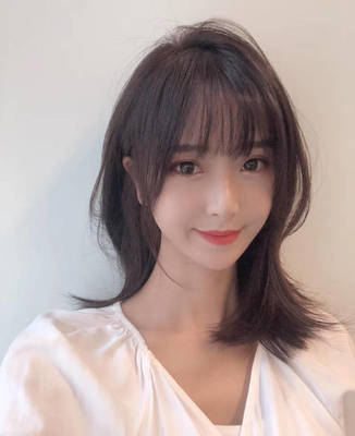 瘦脸刘海