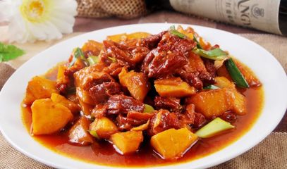 肉烧土豆