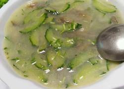 黄瓜香菇汤火腿
