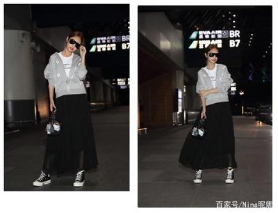 女生黑色板鞋的搭配