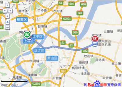 萧山机场到杭州西湖怎么走