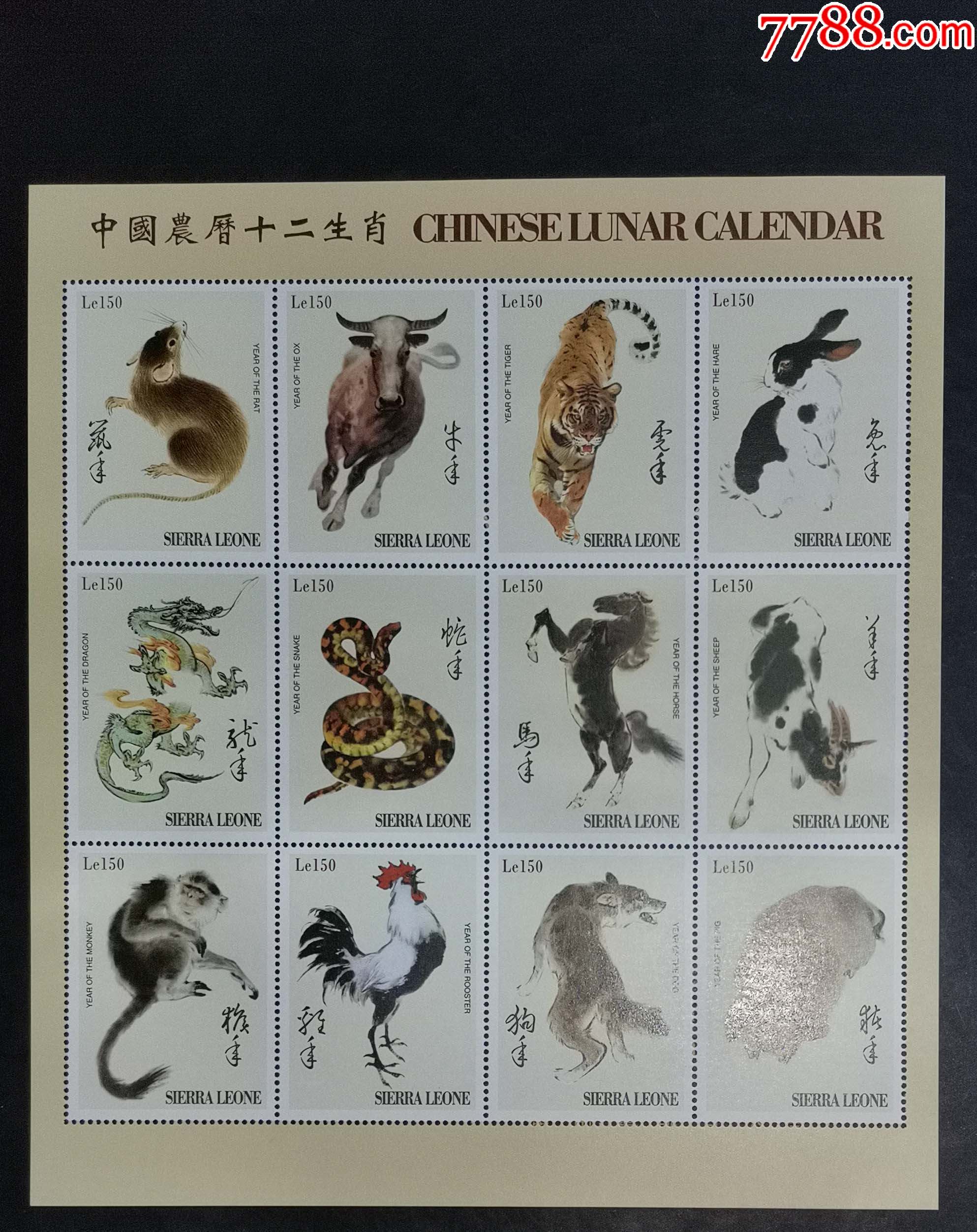 1996年生肖