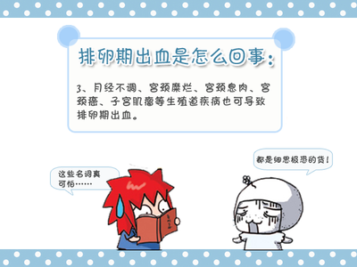排卵期出血是怎么引起的