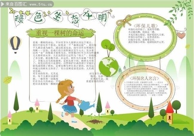 简单的生态文明小报怎么做