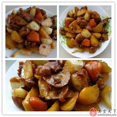 香菇红烧鸡腿的做法