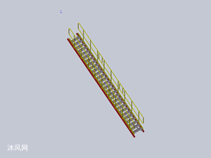 鋼結構樓梯制作安裝三維圖（鋼結構樓梯制作在什么軟件上做wen.baidu）
