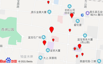 昌乐蓝宝石广场地图