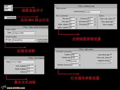 vr物理相机参数设置