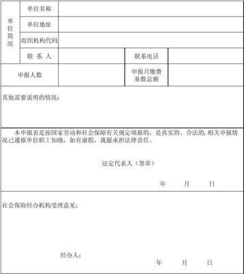 社保申请怎么写