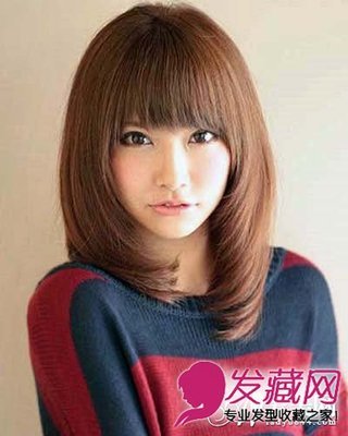 女生发型刘海