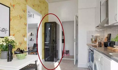 进门看见冰箱如何化解