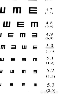 4.8视力是多少0.8