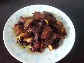 蒜香猪肉的做法