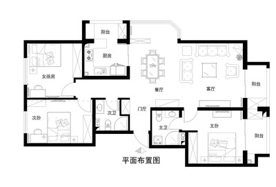 设计房间平面布置图