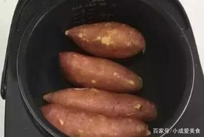 电饭锅烤红薯怎么做