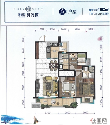 碧桂园时代城户型