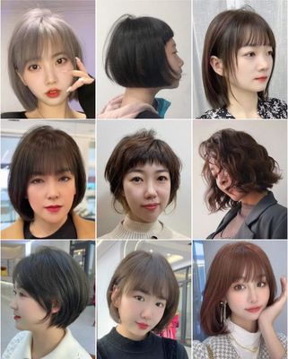 头发少适合剪什么样短发