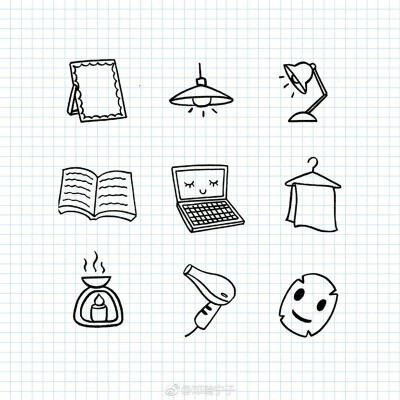 家具 简笔画