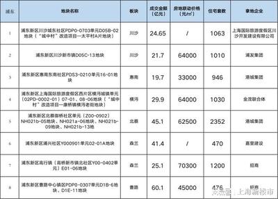 上海川沙房价多少一平方