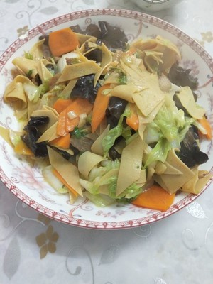 炒白菜豆腐