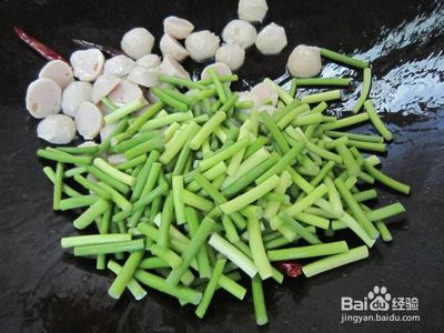 蒜苔肉丸的做法大全家常