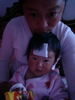 九个月宝宝发烧39度