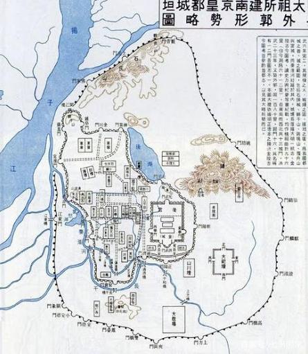 南京城地图
