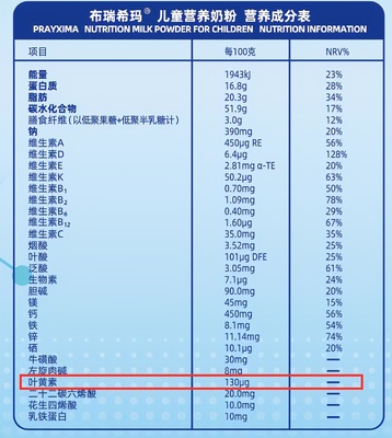 奶粉中什么成分最重要