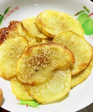 土豆片的炒法