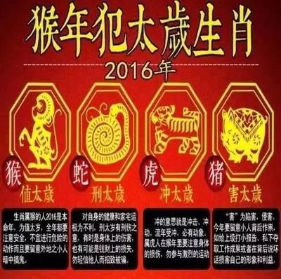 今年犯太岁