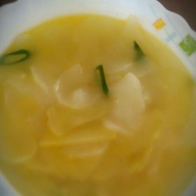老黄瓜土豆片汤