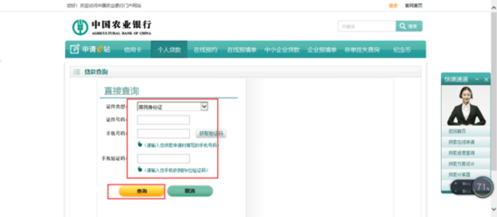 查询企业贷款