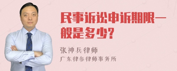 民事申诉期限