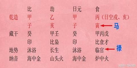 八字禄马