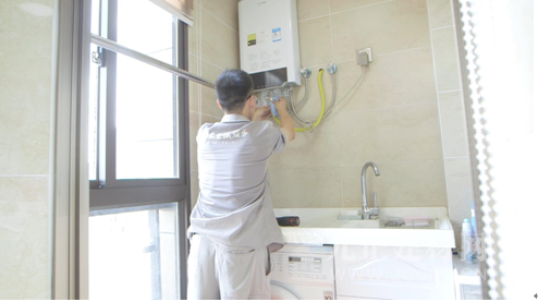 热水器安装示意图