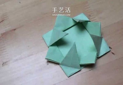 怎么折纸陀螺