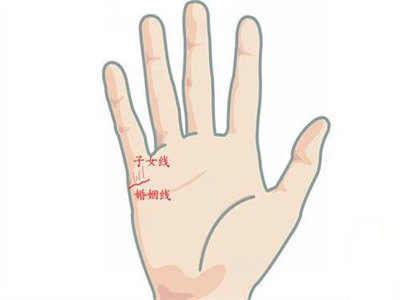 男左手婚姻线图解大全