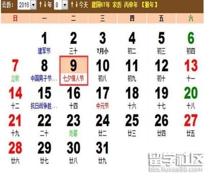 今天是阴历几