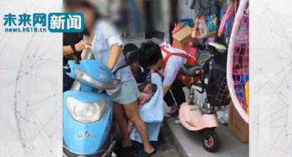 孕妇骑车