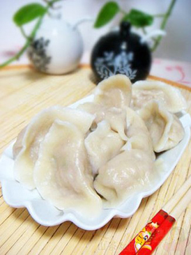 莲藕猪肉水饺